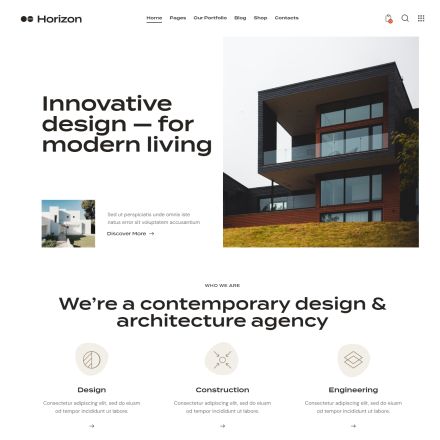 ThemeForest Horizon