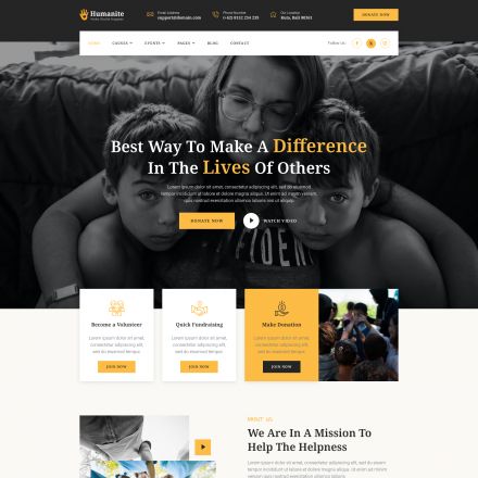 ThemeForest Humanite