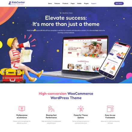 ThemeForest KidsCenter