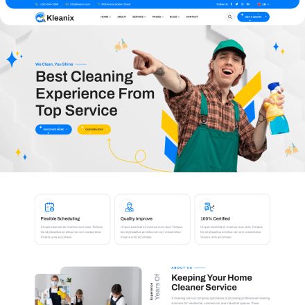 ThemeForest Kleanix