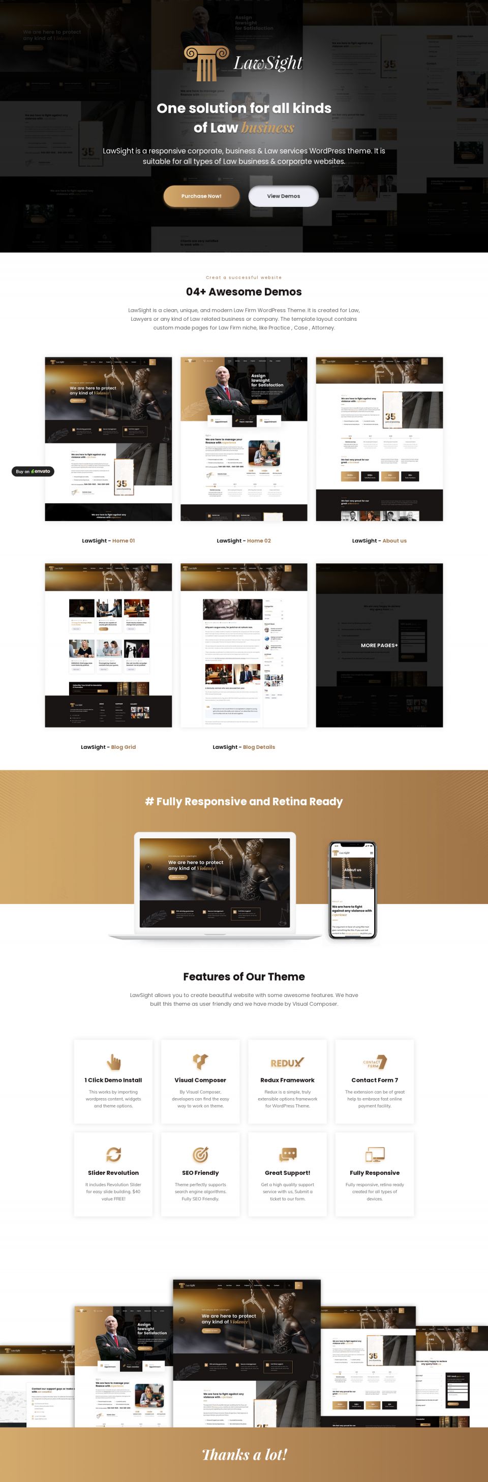 Template ThemeForest Lawsight WordPress template ThemeForest Lawsight