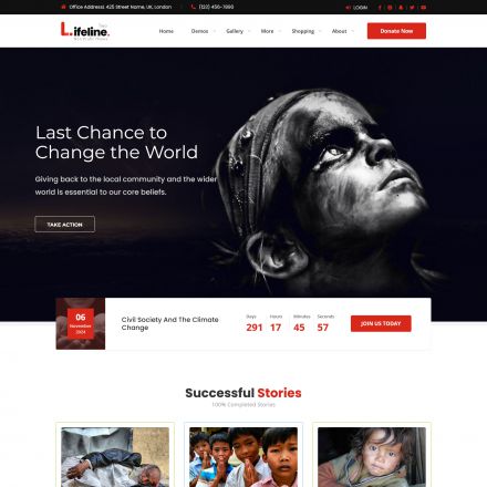 ThemeForest Lifeline 2