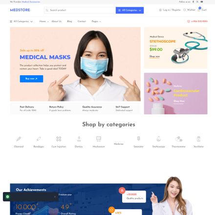 ThemeForest Medstore