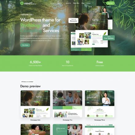ThemeForest Mindthera