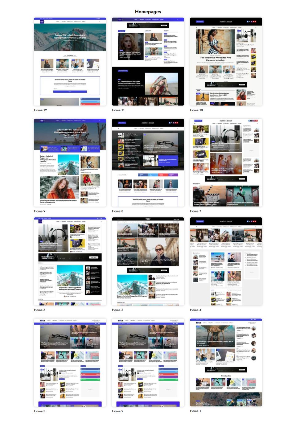 WordPress template ThemeForest News24