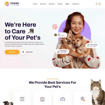 ThemeForest Pawsh