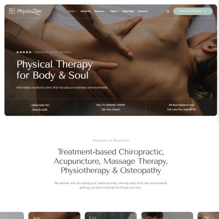 ThemeForest PhysioZen