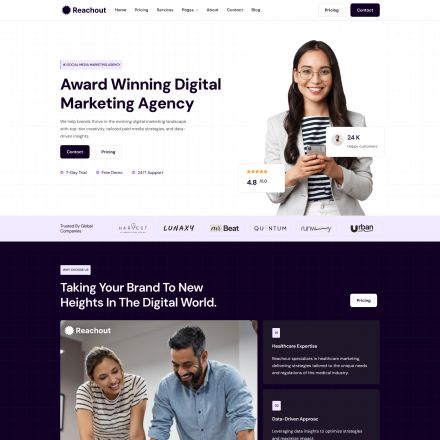 ThemeForest Reachout