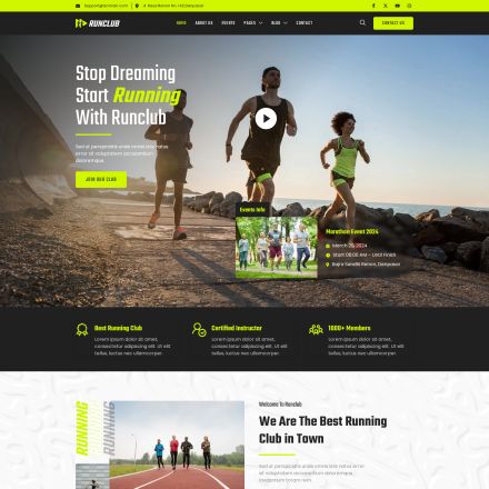 ThemeForest Runclub