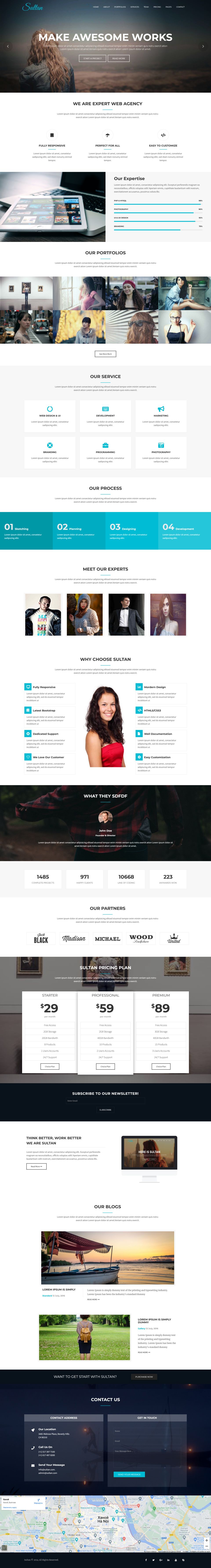 Template ThemeForest Sultan WordPress template ThemeForest Sultan