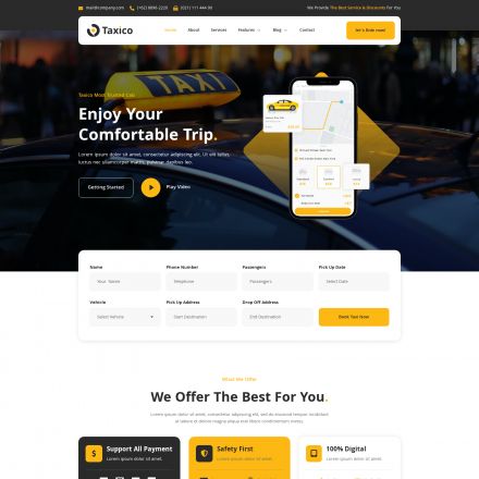 ThemeForest Taxico