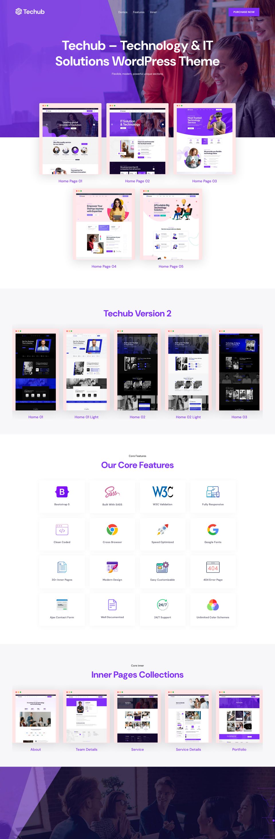 WordPress template ThemeForest Techub