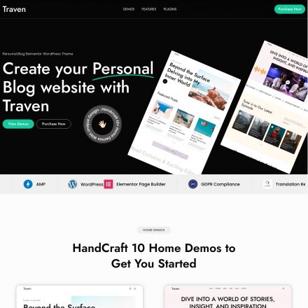 ThemeForest Traven