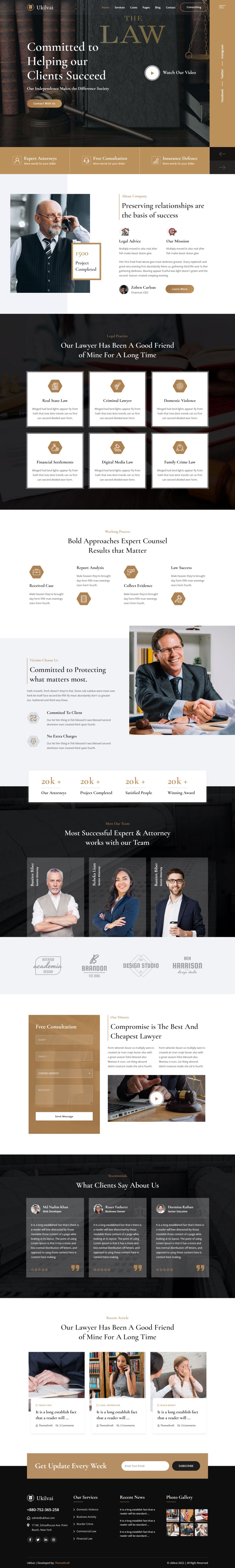 WordPress template ThemeForest Ukilvai