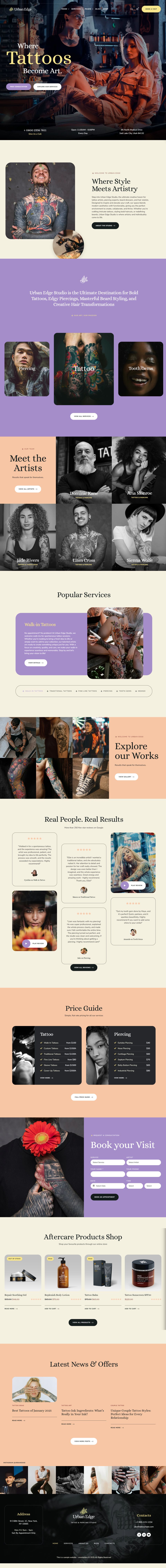 WordPress template ThemeForest Urban Edge