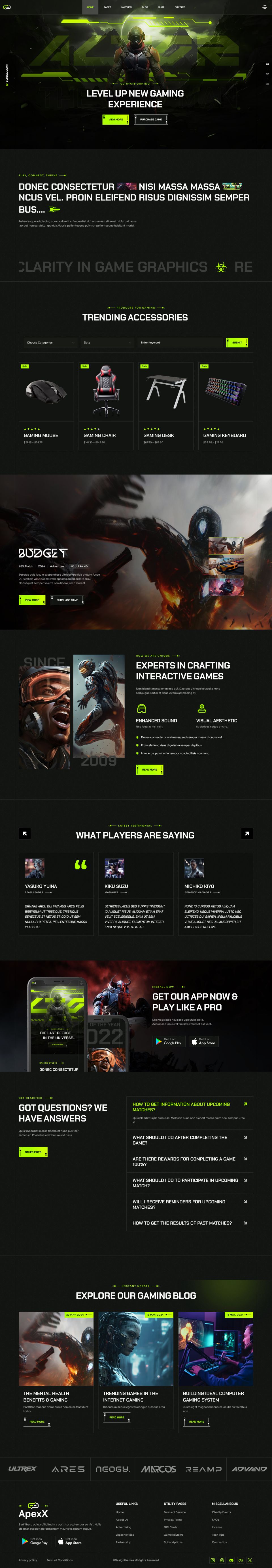 WordPress template ThemeForest ApexX