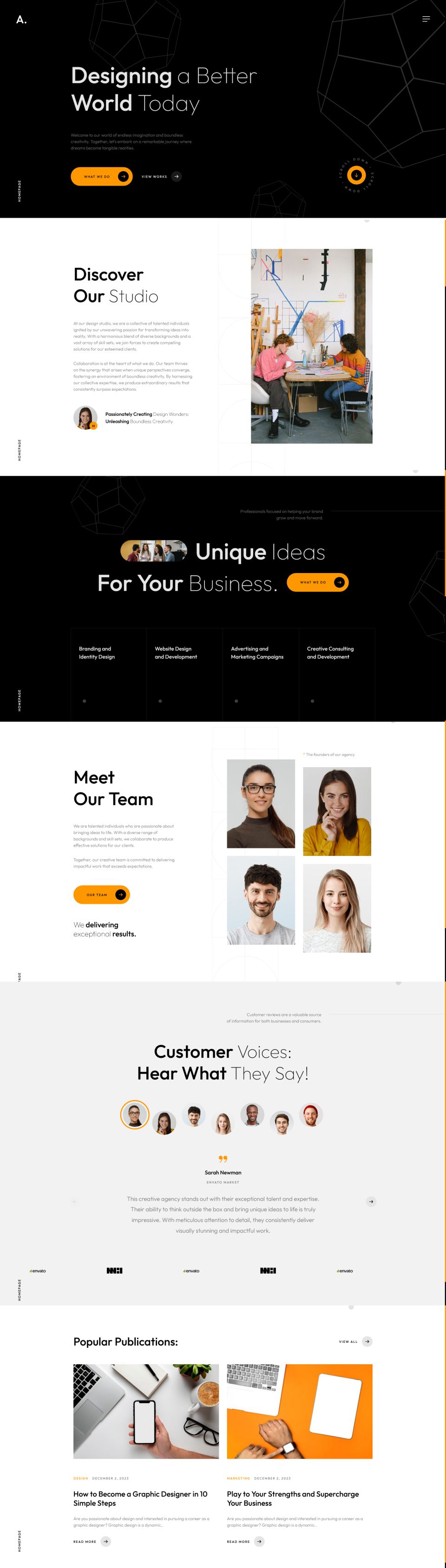 WordPress template ThemeForest Ashley
