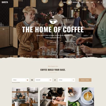 ThemeForest Barista