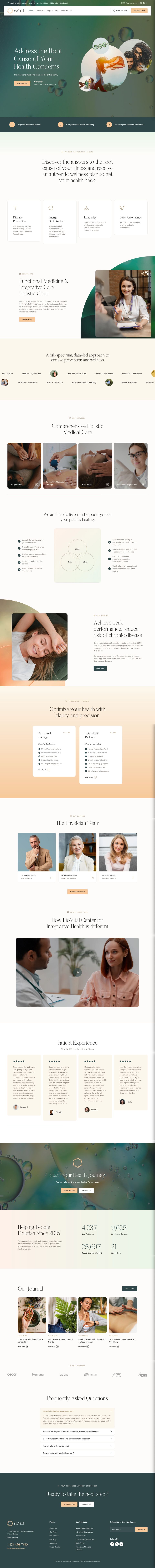 WordPress template ThemeForest BioVital