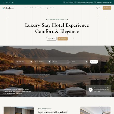 ThemeForest Bookora