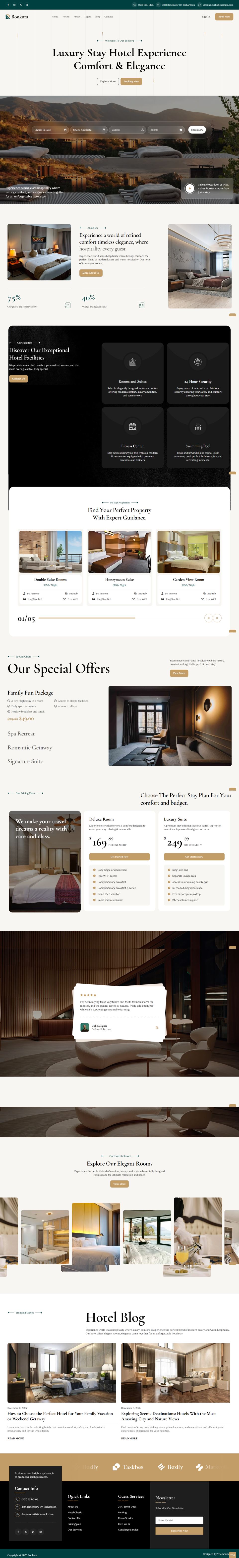 WordPress template ThemeForest Bookora