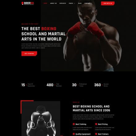 ThemeForest Boxernia