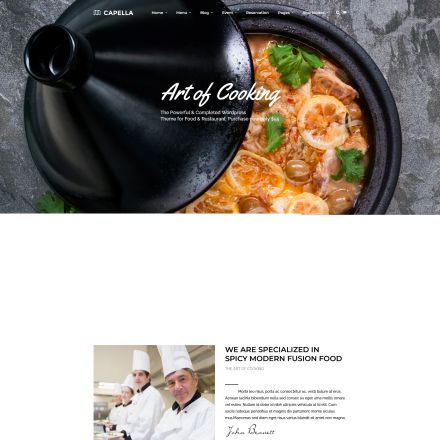 ThemeForest Capella