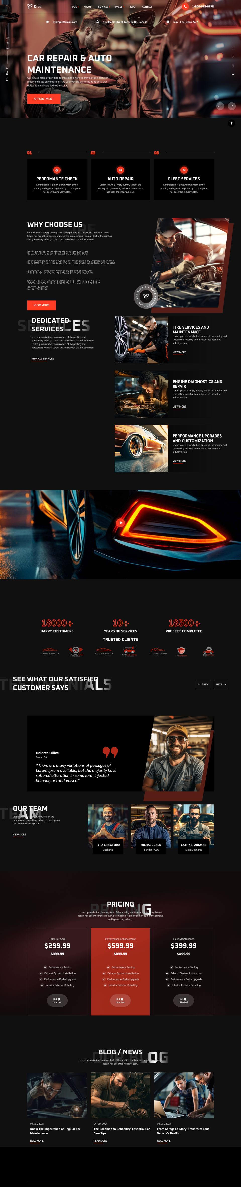 WordPress template ThemeForest Cras