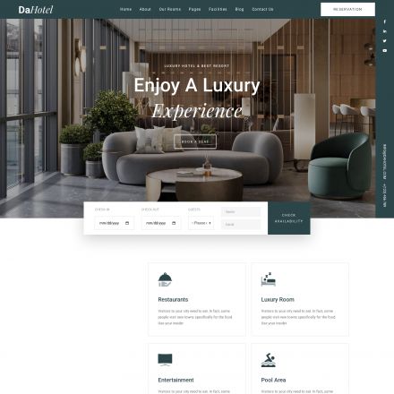 ThemeForest Dahotel