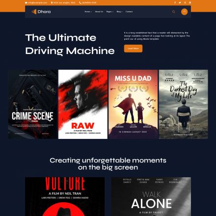 ThemeForest Dhora