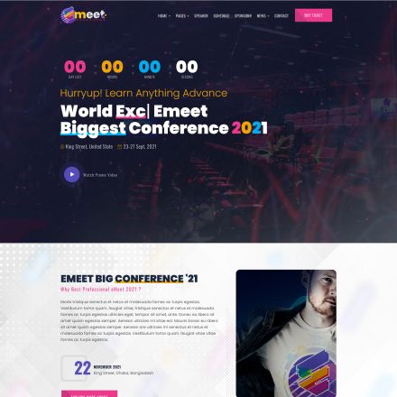 ThemeForest Emeet