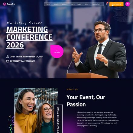ThemeForest EvenTro