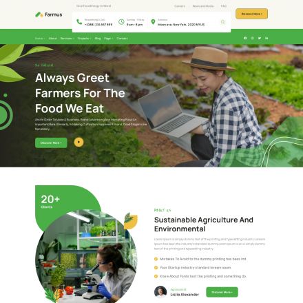 ThemeForest Farmus