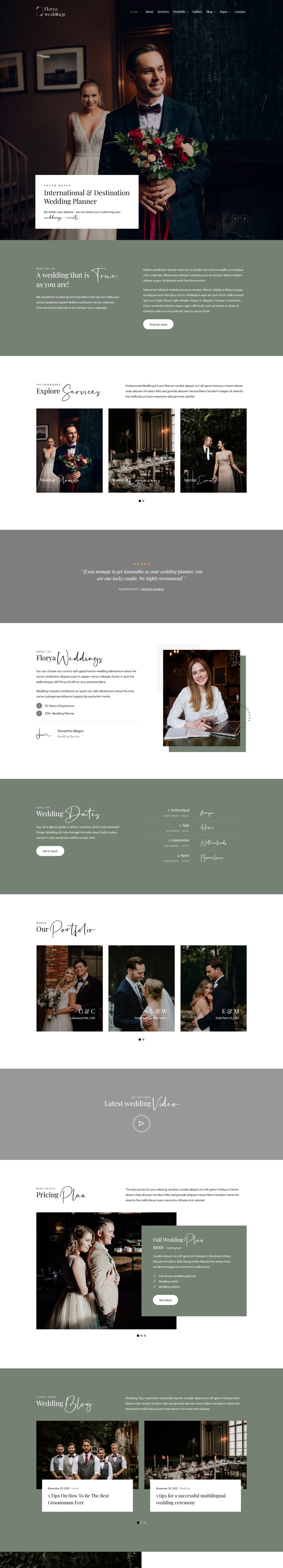 Template ThemeForest Florya WordPress template ThemeForest Florya
