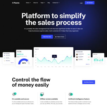 ThemeForest Flowto