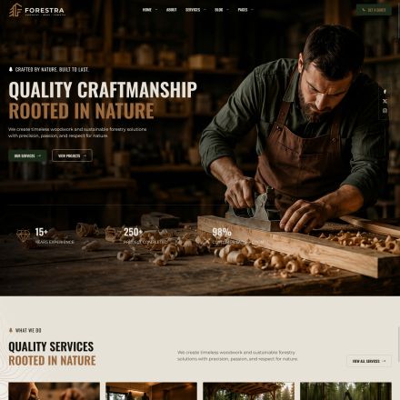 ThemeForest Forestra