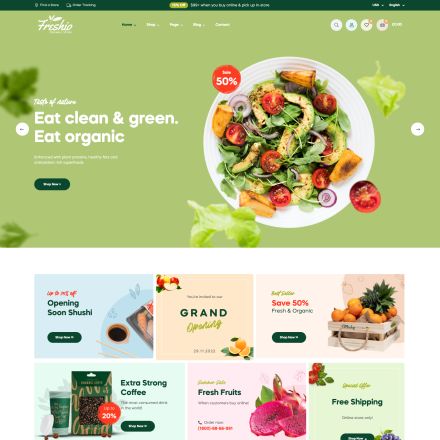 ThemeForest Freshio