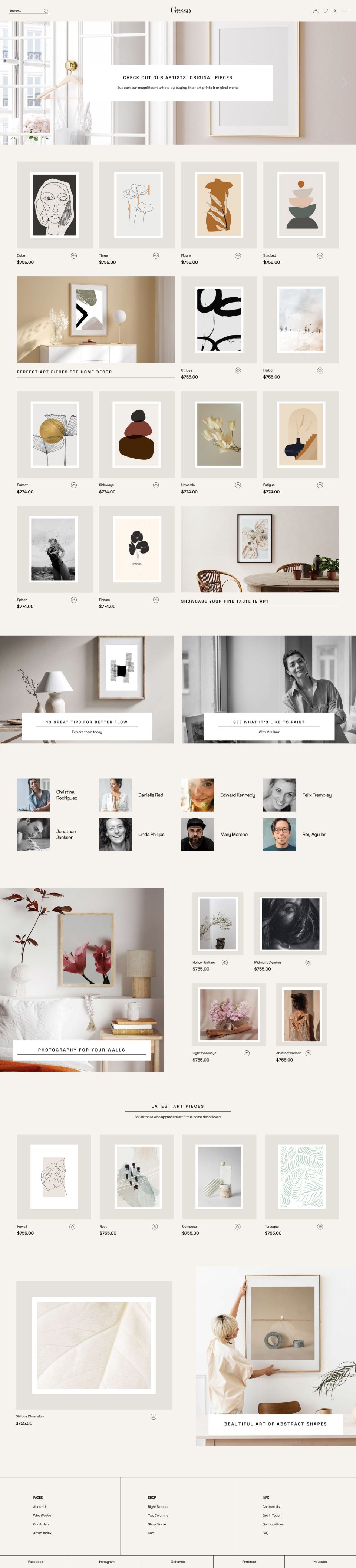 WordPress template ThemeForest Gesso