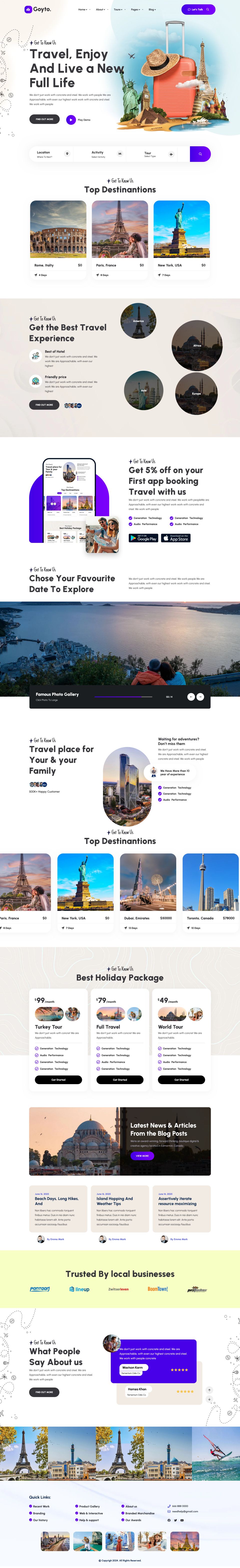 Template ThemeForest Goyto WordPress template ThemeForest Goyto