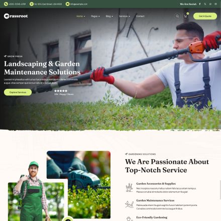 ThemeForest GrassRoot