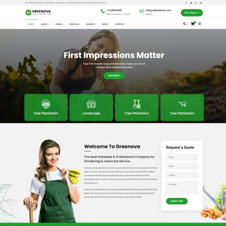 ThemeForest Greenova