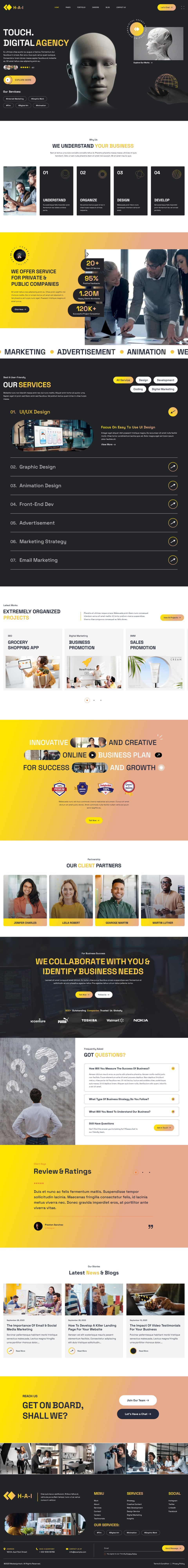 WordPress template ThemeForest Hai