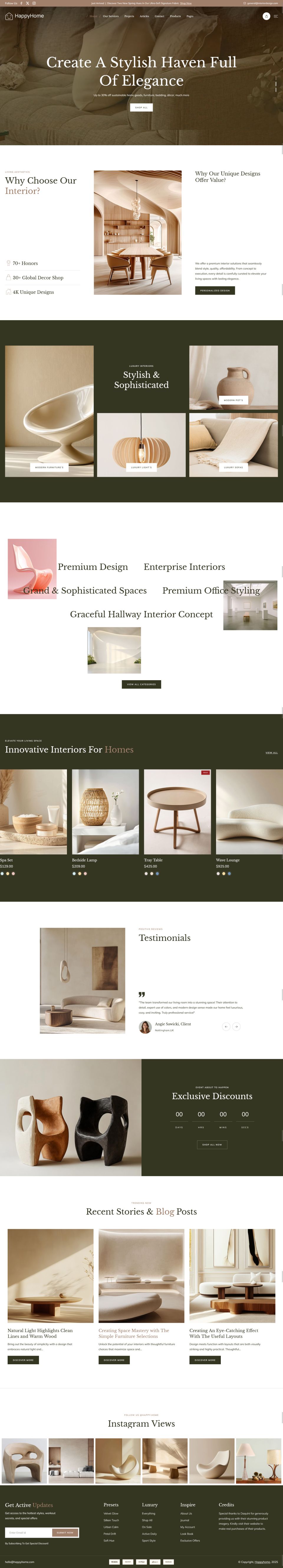 Template ThemeForest Happyhome WordPress template ThemeForest Happyhome