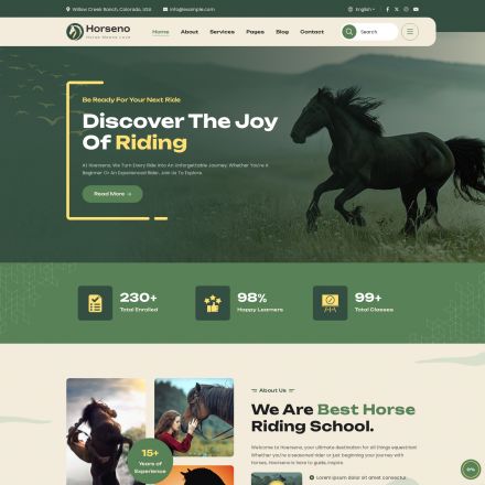 ThemeForest Horseno