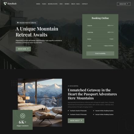 ThemeForest Hotelhub