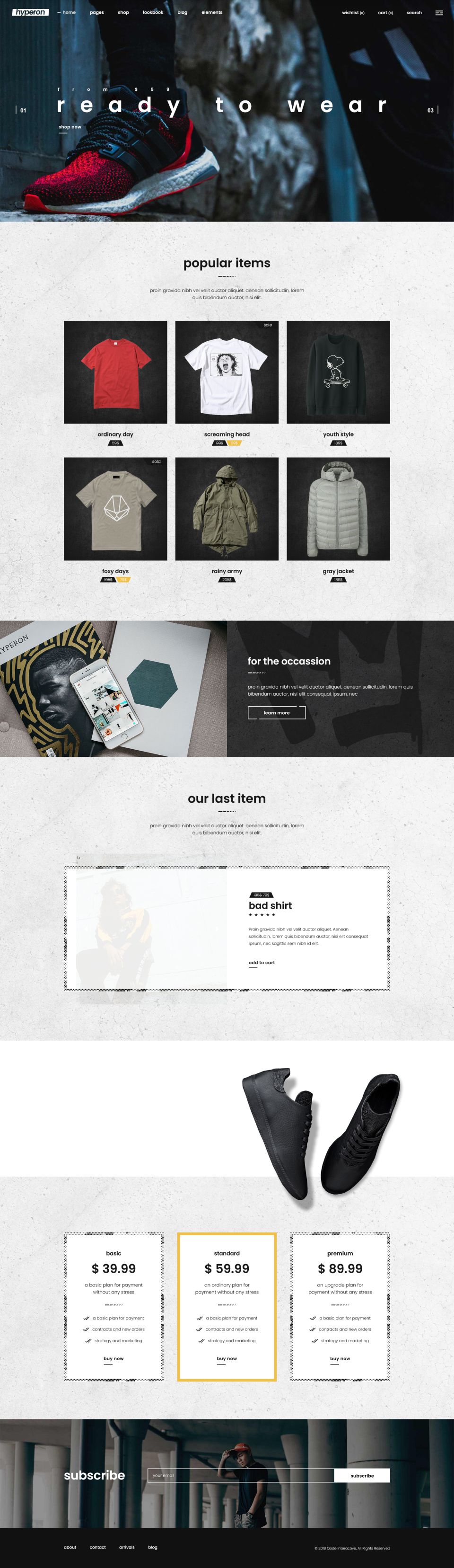 WordPress template ThemeForest Hyperon
