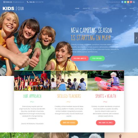 ThemeForest Kids Club