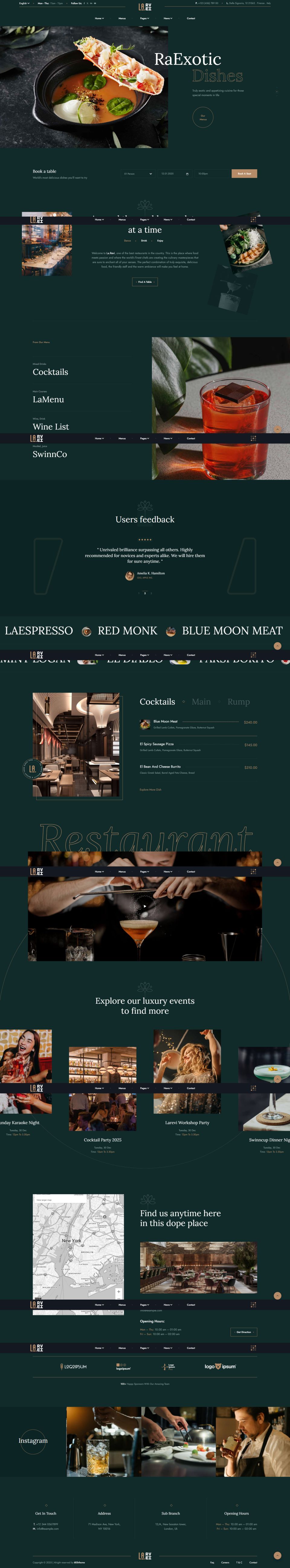 WordPress template ThemeForest La.Revi