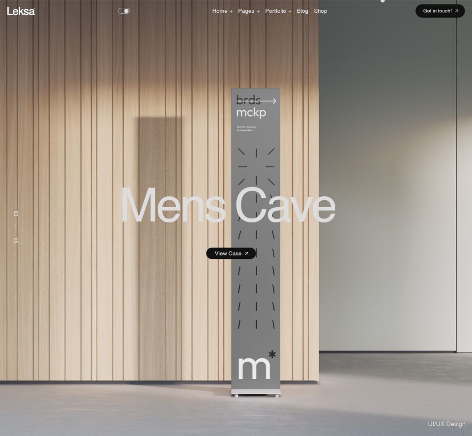 WordPress template ThemeForest Leksa
