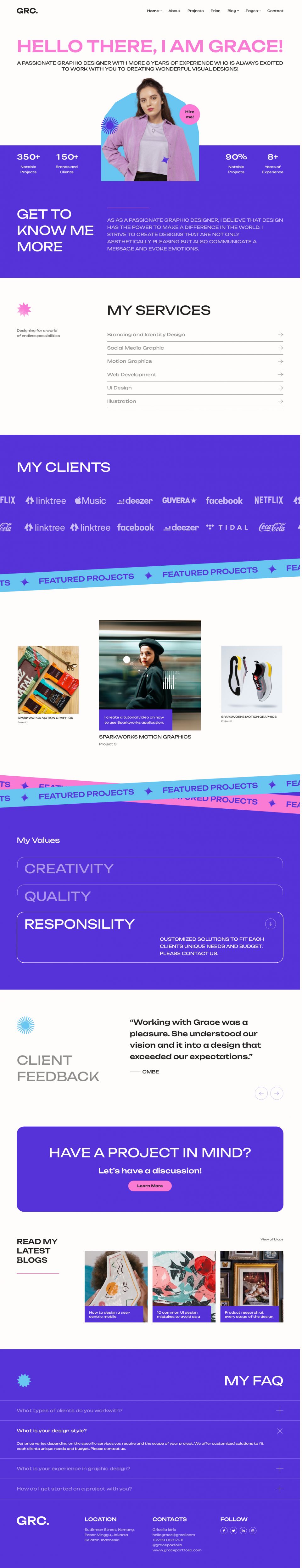 WordPress template ThemeForest LinkGrace